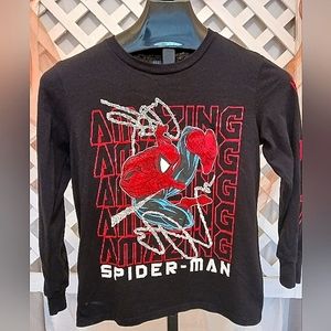 Marvel Spider-Man long-sleeved kid's T-shirt sz kid's Lg.